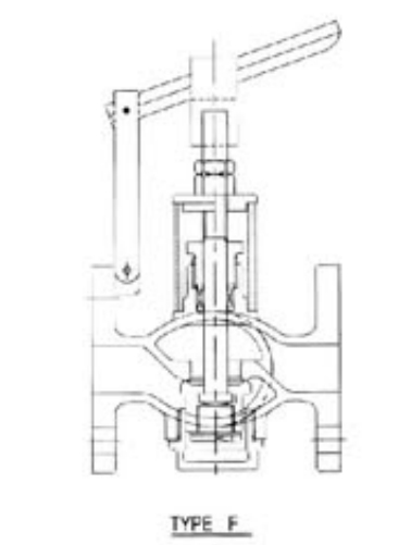 Drawing of JIS F7398 Globe Self-closing Drain Valve Lever Type F.jpg